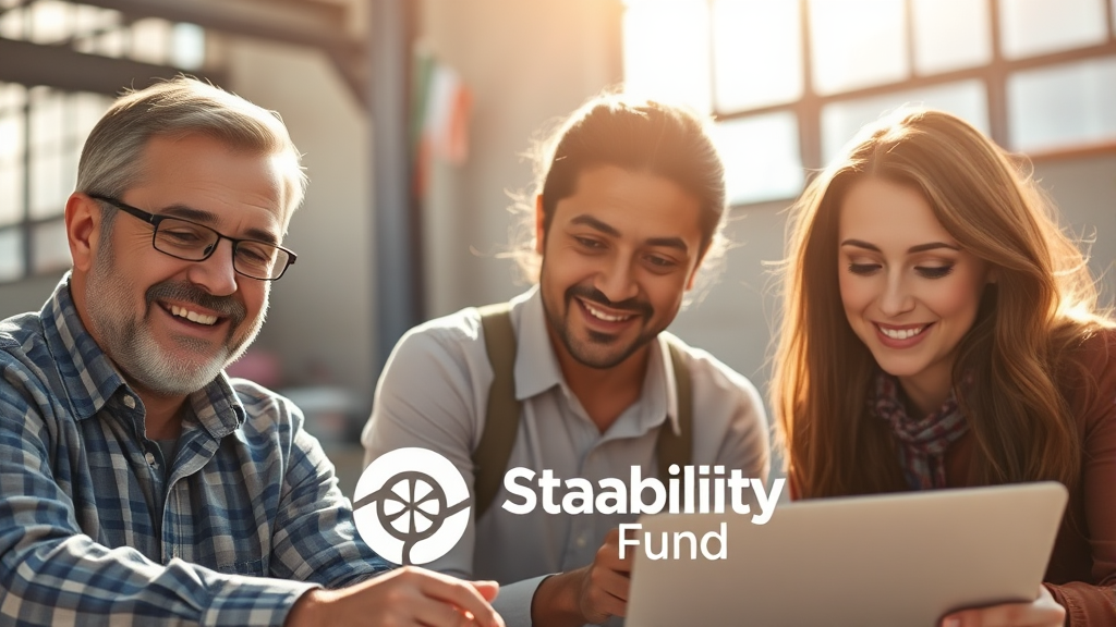 일자리 안정자금이란? (realistic 스타일)