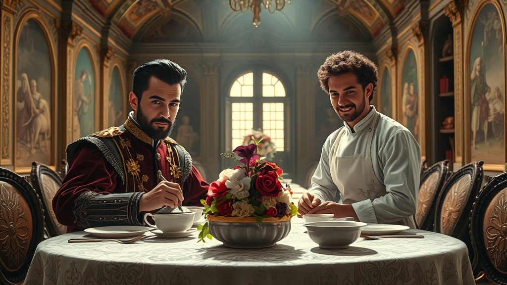 아르망과 로이의 관계 변화 (realistic 스타일)