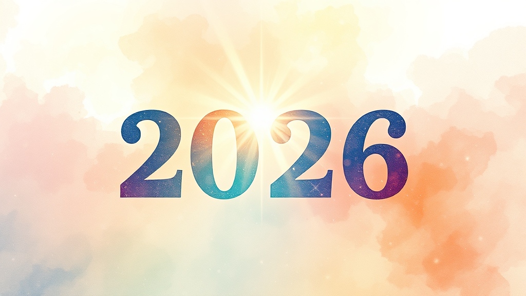 신년운세 앱 활용 가이드 (watercolor 스타일)