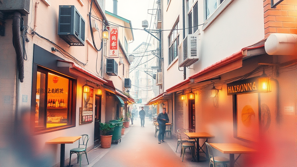 특별한 추억을 만드는 공간 (watercolor 스타일)