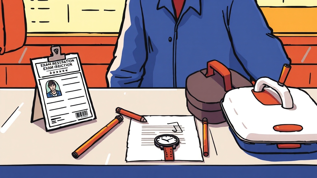 필수 준비물 체크리스트 (cartoon 스타일)