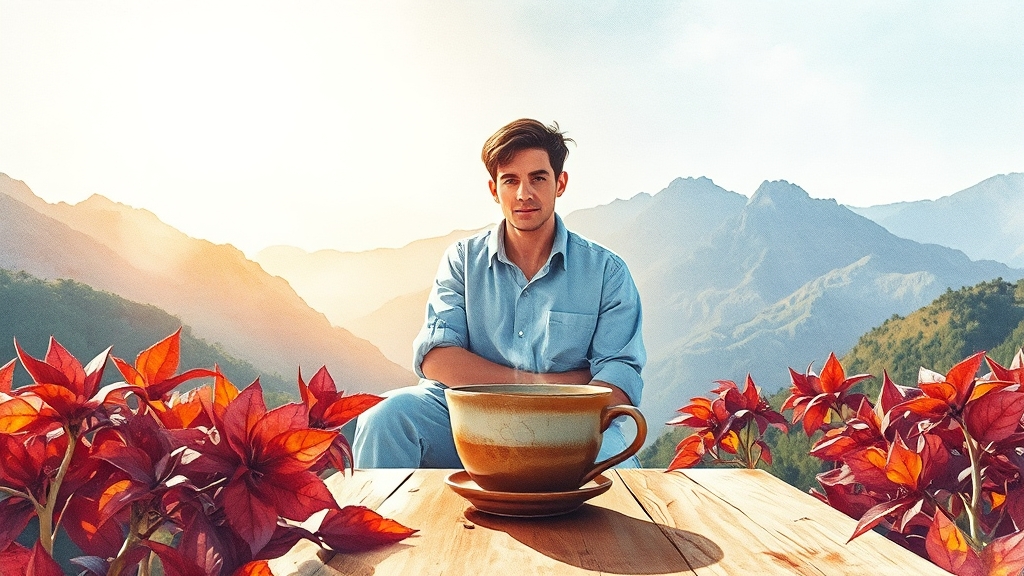 루이보스티의 기원과 역사 (watercolor 스타일)