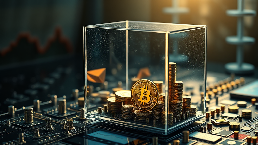 토큰화 증권 투자 시 유의사항 (realistic 스타일)