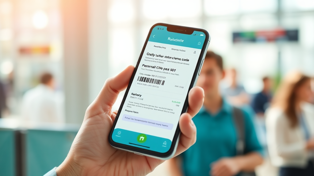 모바일 앱 재발급 완전 정복 (realistic 스타일)