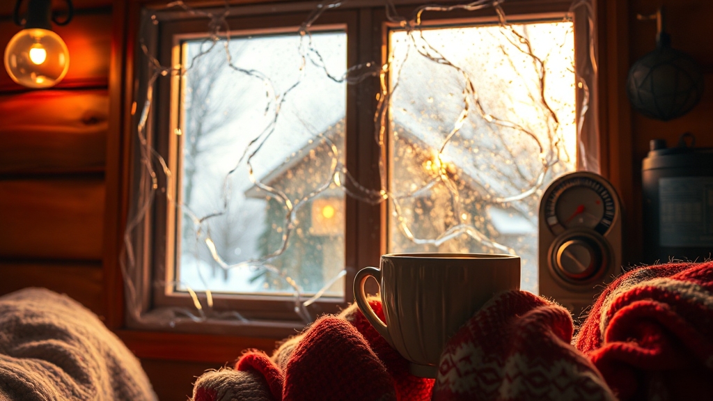 난방비 절약 방법 꿀팁 대방출 (realistic 스타일)