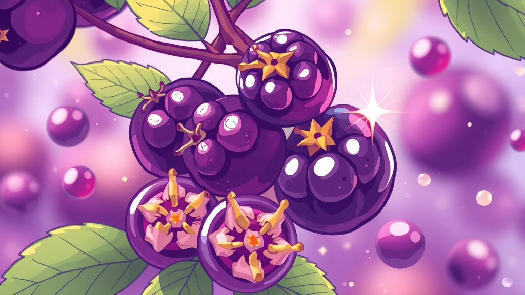 주요 영양 성분 (illustration 스타일)