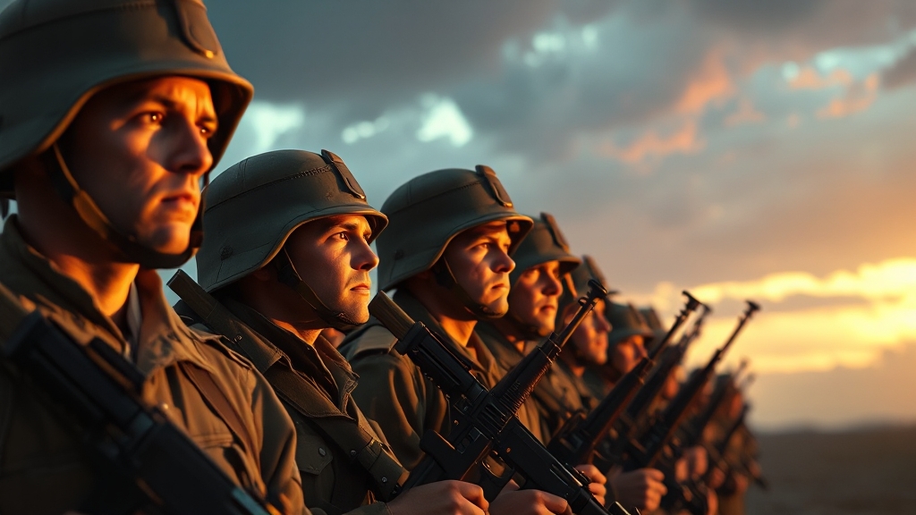 꿈 속 군대 상황별 해석 (realistic 스타일)