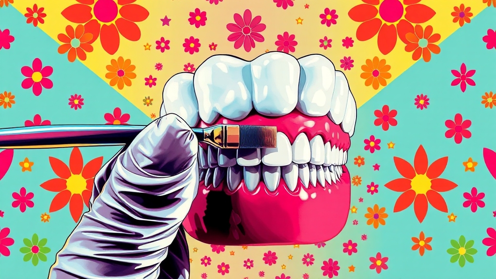 잇몸 퇴축, 어떻게 치료할까요? (popart 스타일)