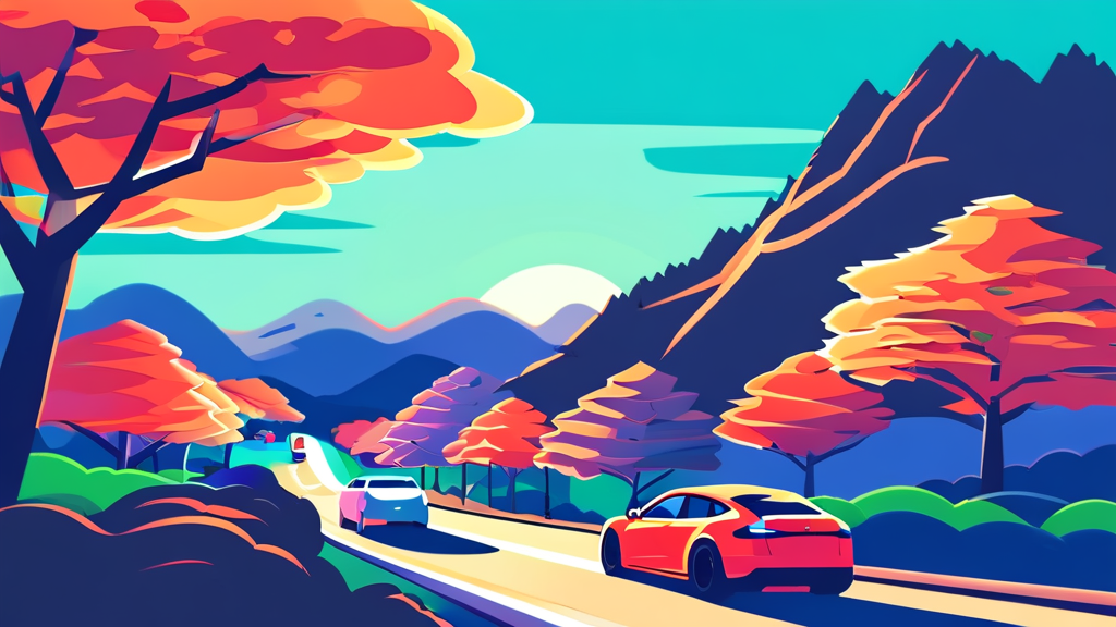 알찬 당일치기: 교통, 주차 및 동선 활용 팁 (cartoon 스타일)