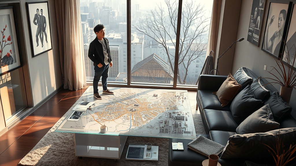 수도권 아파트 시장 영향 (realistic 스타일)