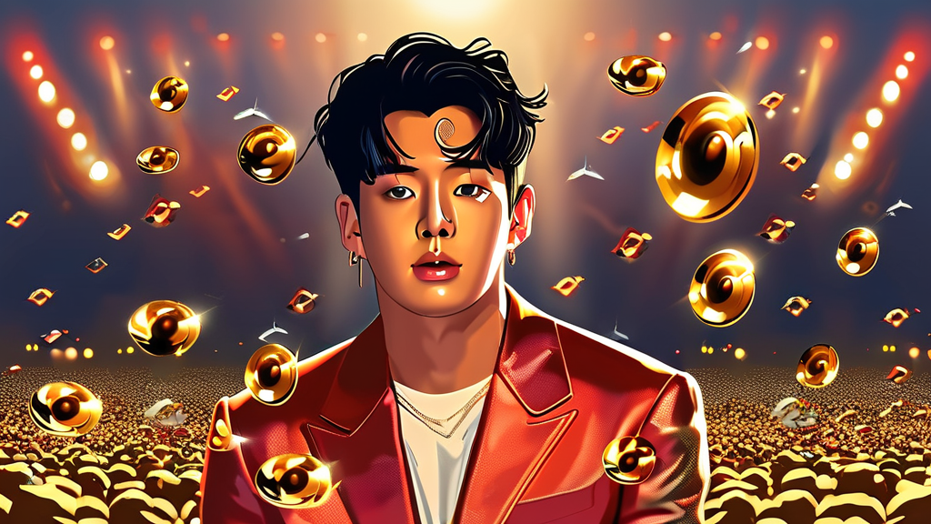 임영웅의 멜론 전체 스트리밍 기록과 의미 (illustration 스타일)