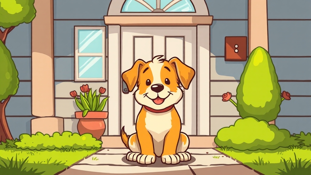 훈련 1단계: 혼자 있어도 괜찮아! (cartoon 스타일)