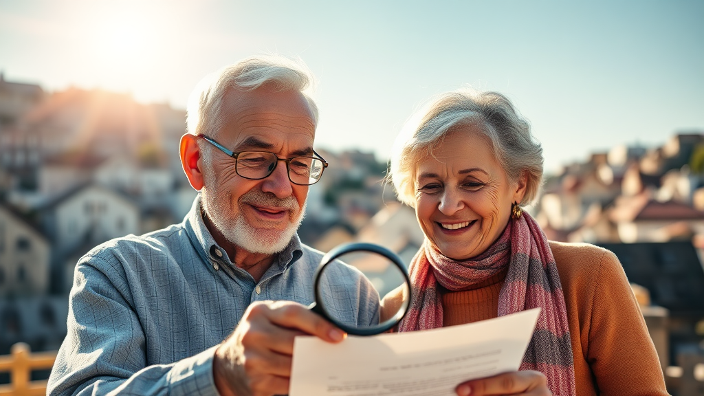 실버타운 계약 전 확인사항 (realistic 스타일)