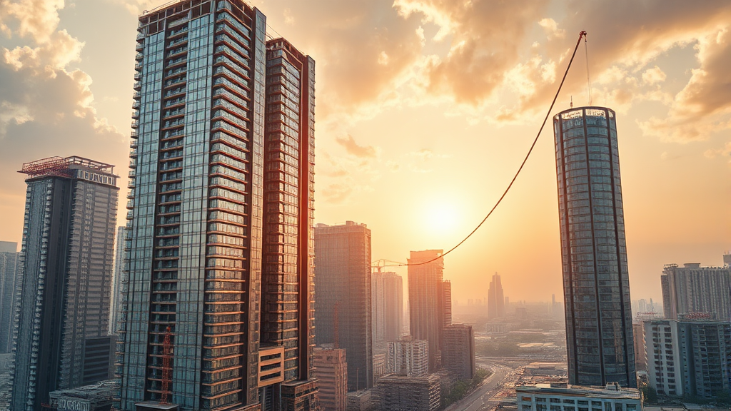 주가 급등, 왜? (realistic 스타일)