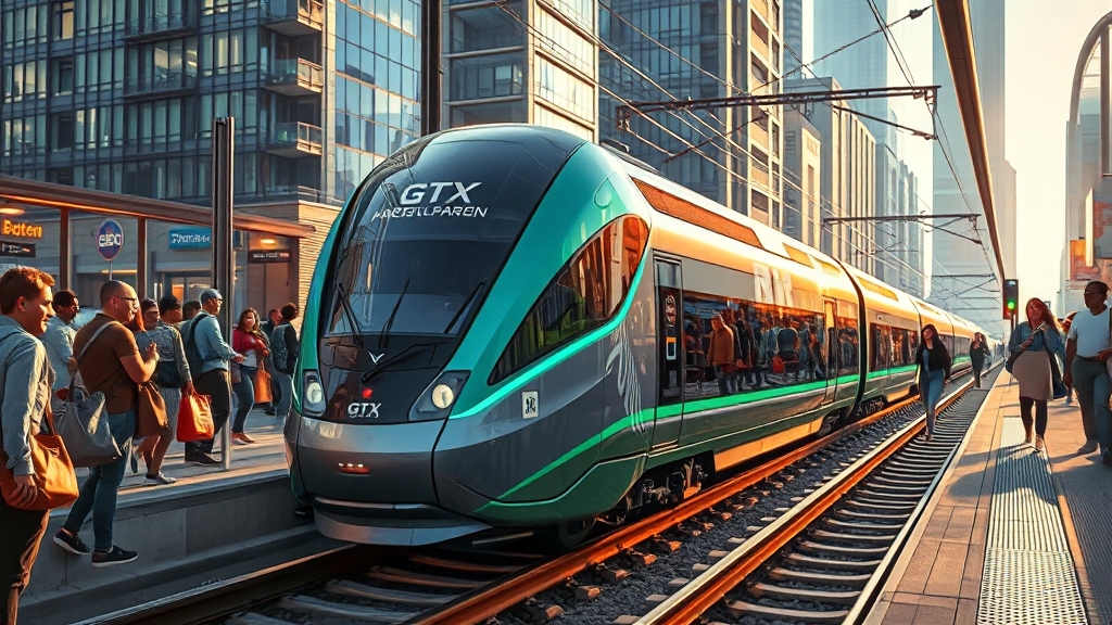 GTX A노선 시간 단축 효과 및 이용 후기 (realistic 스타일)