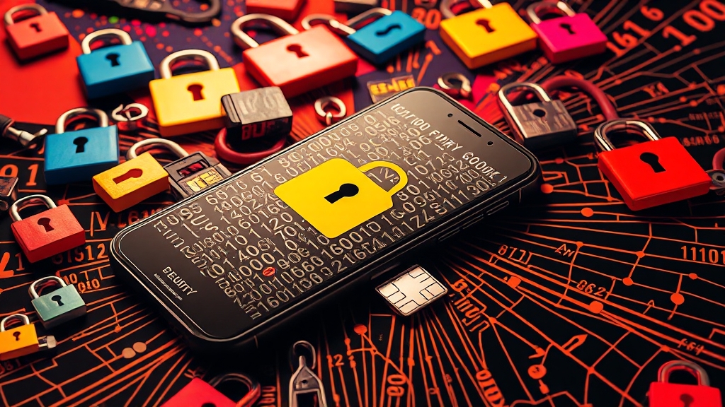 보안 설정 & 유의사항, 꼼꼼하게! (popart 스타일)