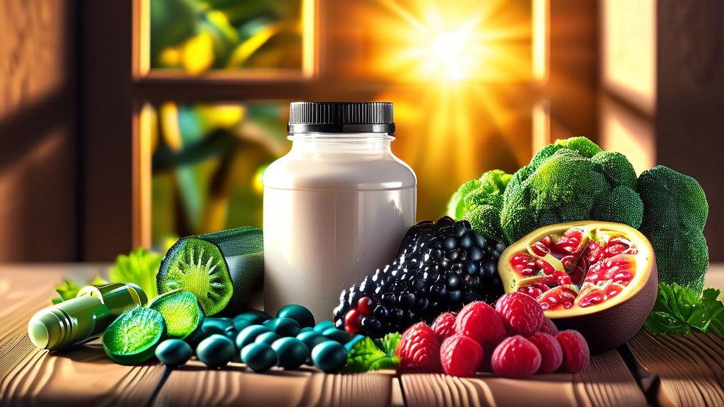 다이어트 보조제, 효과와 한계 그리고 현명한 활용법 (realistic 스타일)