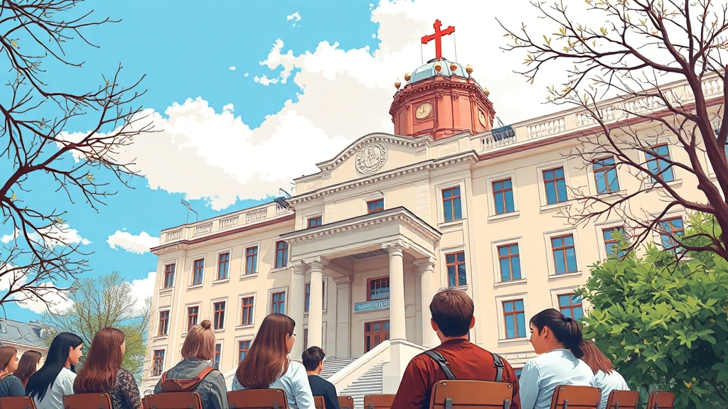 헝가리 의대, 학비는 얼마? (illustration 스타일)