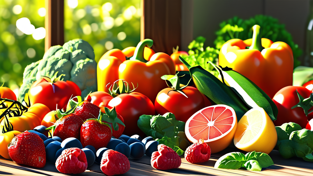 건강한 다이어트 식단의 기본 원칙 (realistic 스타일)