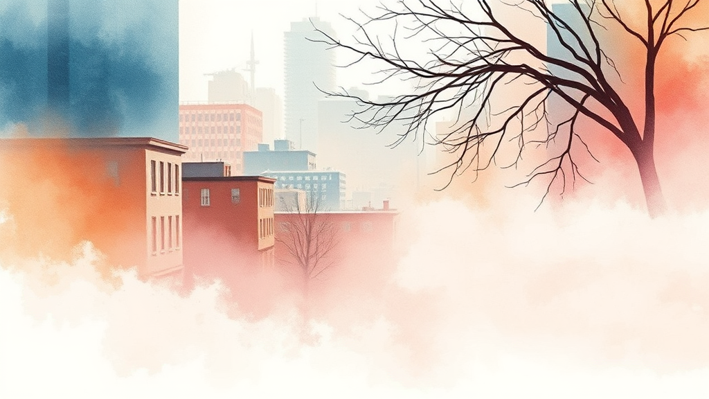 전월세 대란, 왜 심각해졌나? (watercolor 스타일)