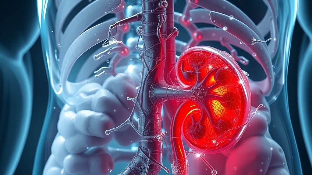 단백뇨란 무엇이며 얼마나 위험할까요? (realistic 스타일)