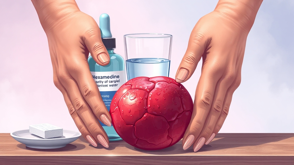 잇몸이 아플 때? 즉각적인 통증 완화법 (illustration 스타일)