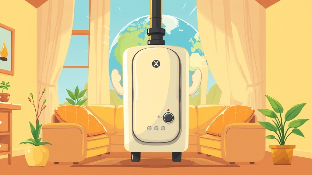 친환경 보일러, 왜 좋을까요? (cartoon 스타일)