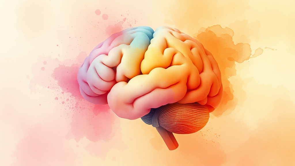 외로움과 치매, 어떤 관계? (watercolor 스타일)