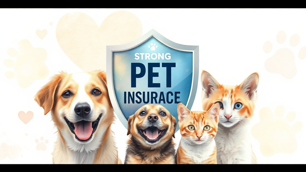 슬기로운 펫보험 활용법과 자주 묻는 질문 (watercolor 스타일)