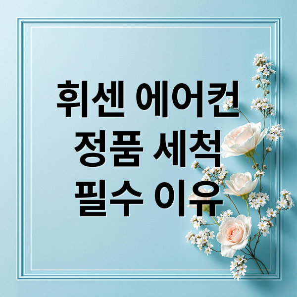 휘센 에어컨
정품 세척
필수 이유 (LG 에어컨 세척 서비스)