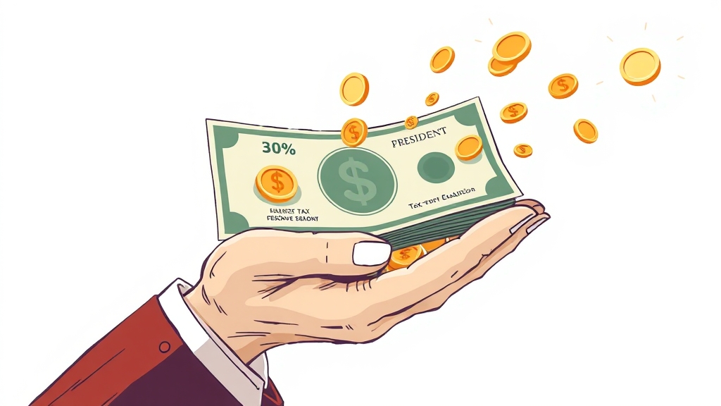 순이익 계산 & 관리, 핵심은? (illustration 스타일)