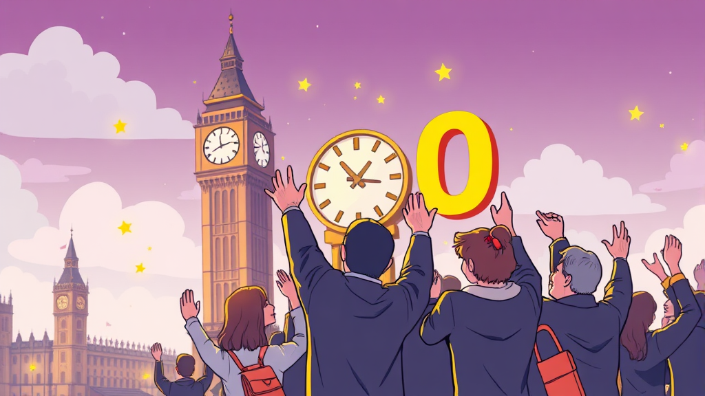 내 출생년도, 정년연장 혜택 있을까? (illustration 스타일)