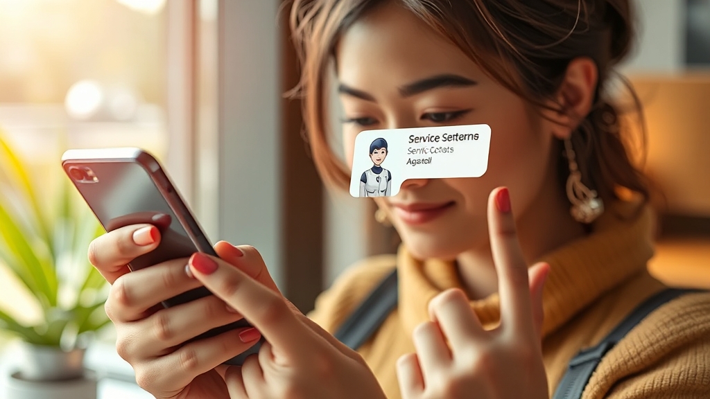 서비스센터 예약 방법 (realistic 스타일)