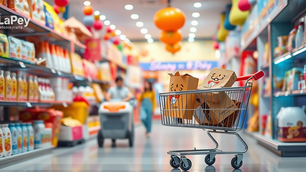 네이버 쇼핑: 다양한 상품과 혜택 (realistic 스타일)