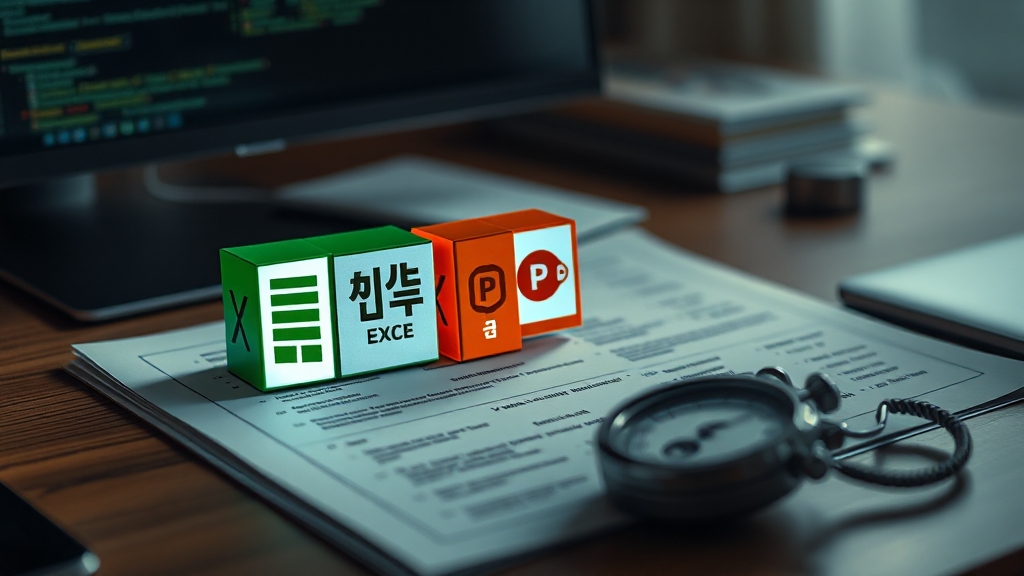 ITQ 시험 준비 방법 (realistic 스타일)