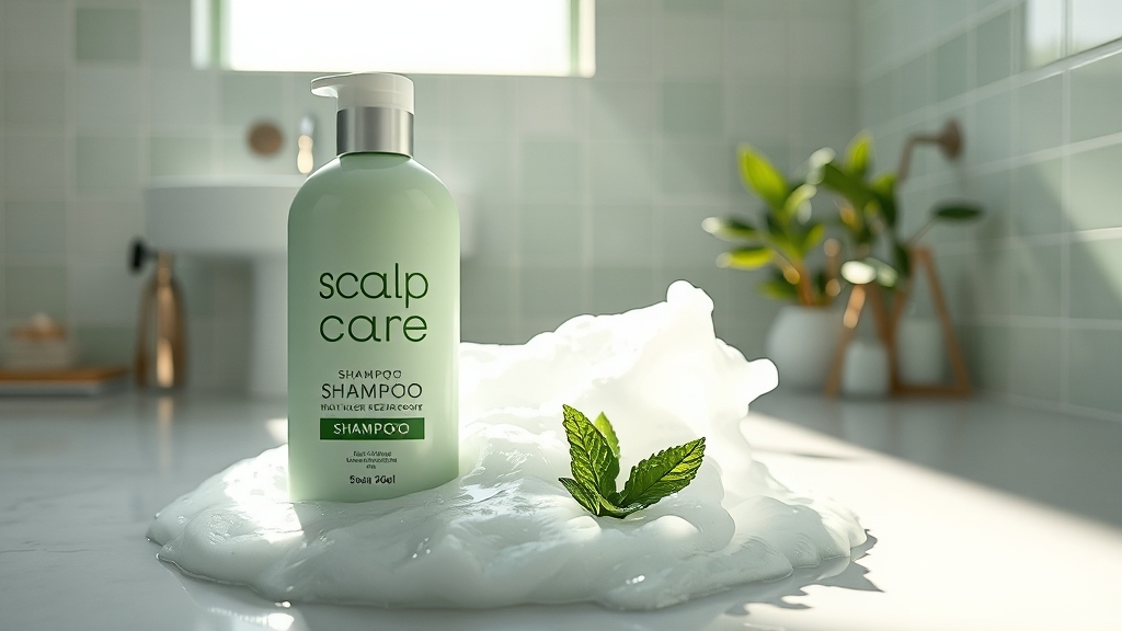 탈모 샴푸, 사용 후 놀라운 변화 (realistic 스타일)