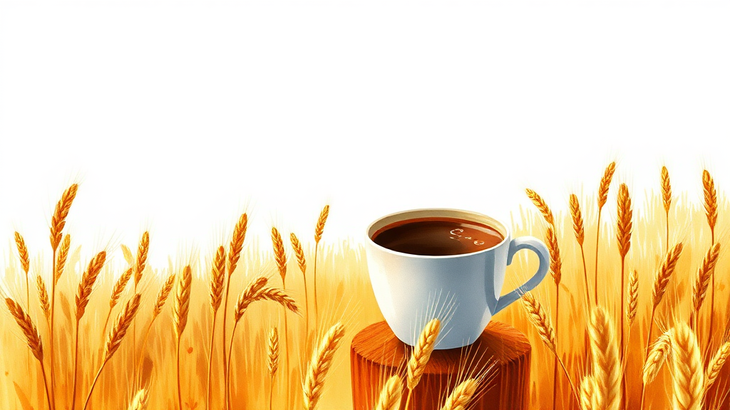 보리커피 건강 효능 이미지