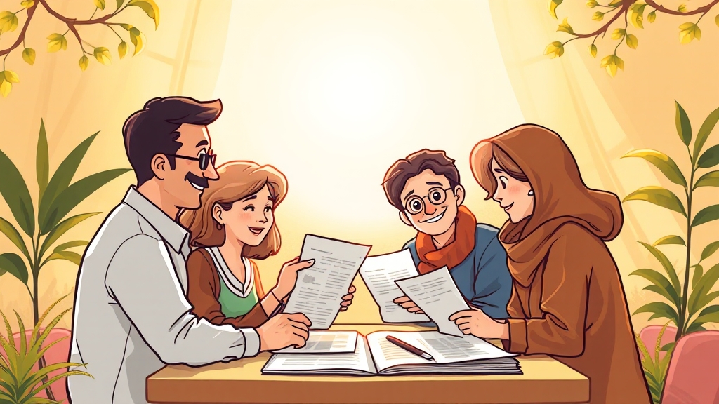 상속재산 분할, 절세 방안은 무엇일까요? (cartoon 스타일)