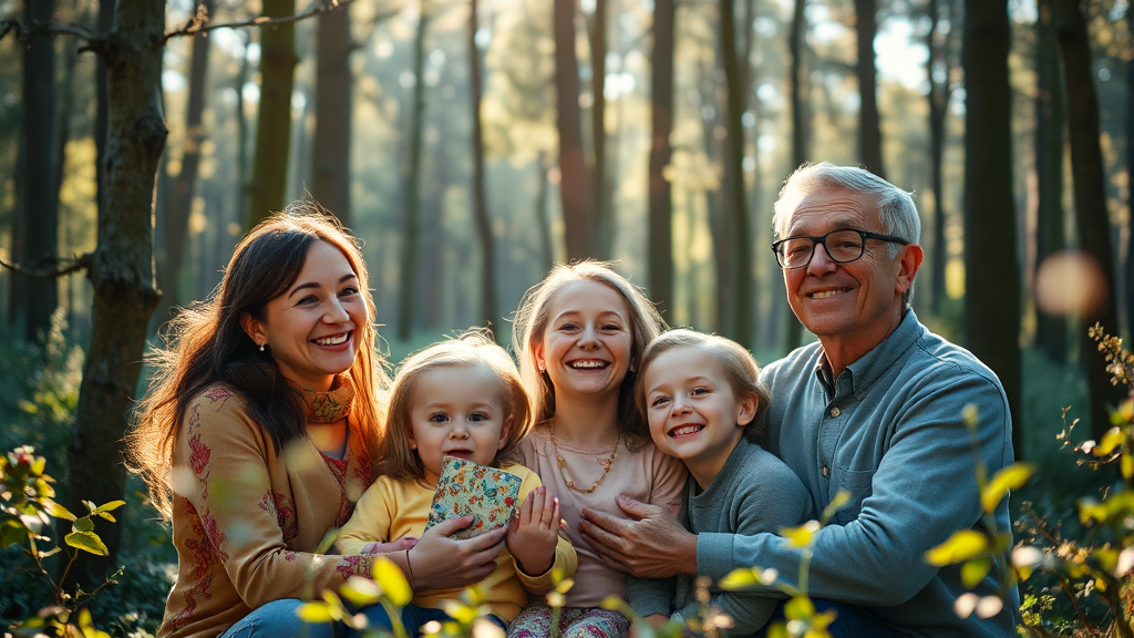 산림복지바우처란? (realistic 스타일)