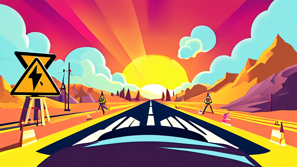 사건 사고 및 안전 정보 (cartoon 스타일)