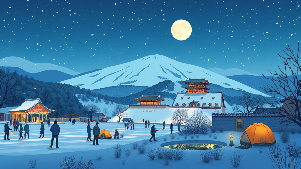 방문 팁 및 추천 코스: 알찬 여행 계획! (illustration 스타일)