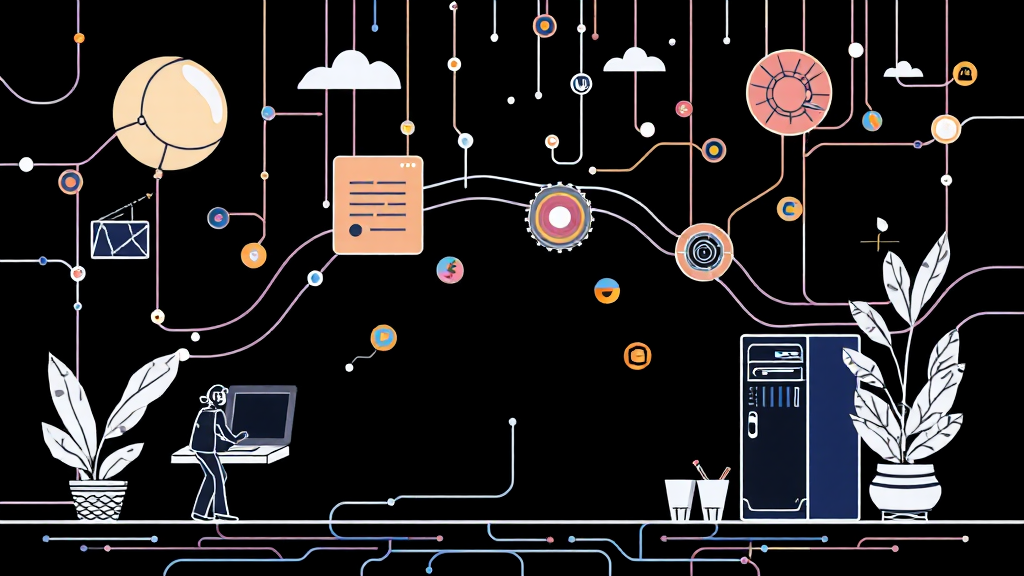 안정적인 인터넷 환경, 어떻게 만들까? (illustration 스타일)