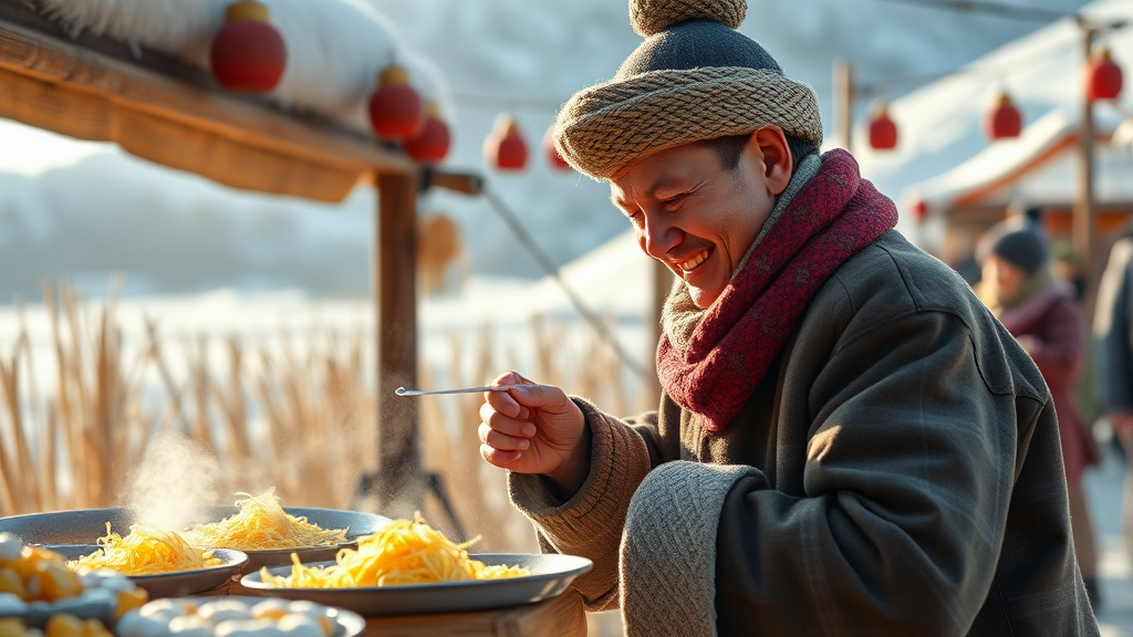 구룡포 과메기 산업 현황 (realistic 스타일)