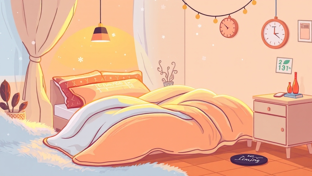 온도, 타이머, 전원 관리법 (illustration 스타일)