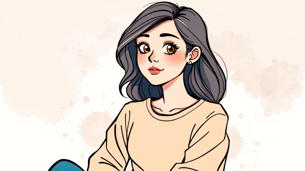 INFP 여자, 흔한 오해와 진실 (cartoon 스타일)