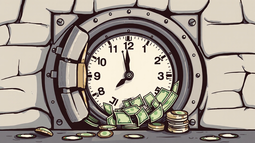 소멸 시효 및 주의사항 (illustration 스타일)