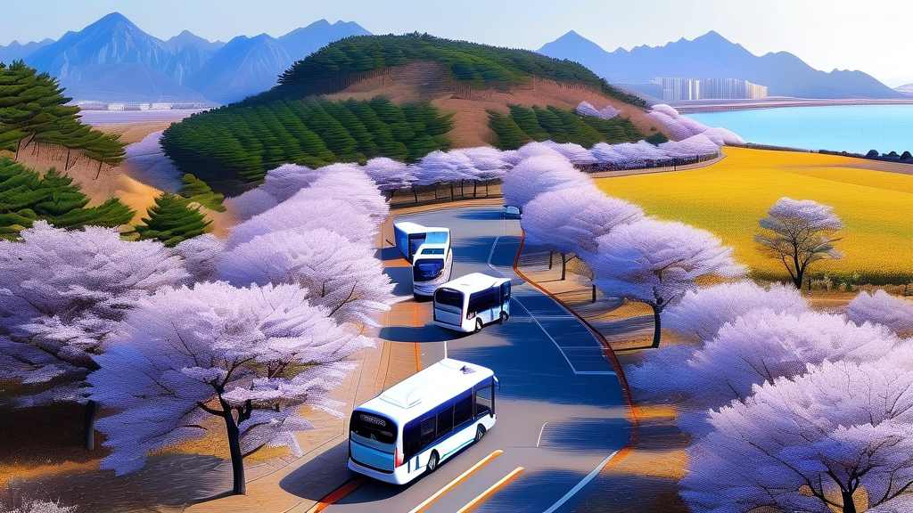 축제 즐기기: 교통, 주차, 셔틀버스 완벽 가이드 (realistic 스타일)