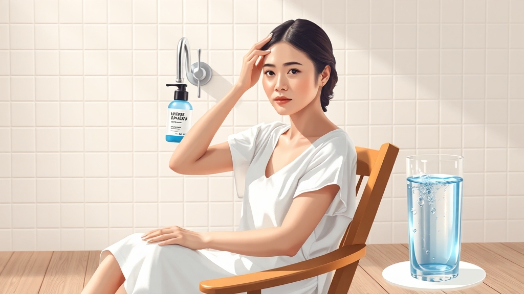 부작용 & 주의사항 (realistic 스타일)