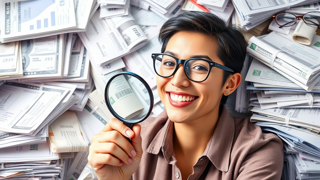 주요 공제 항목 및 준비 서류 (realistic 스타일)