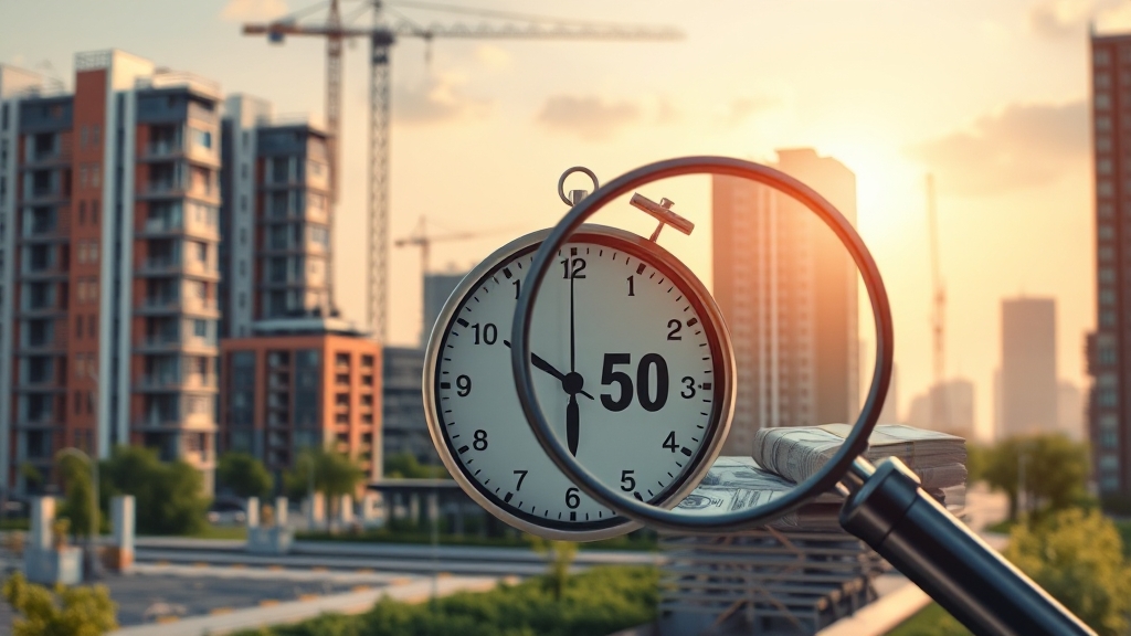 공시지가 확인 시, 이것만은 꼭! (realistic 스타일)